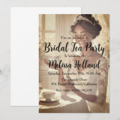 Botanical Garden Tea Party vrijgezellenfeest Kaart (Voorkant / Achterkant)