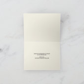 Botanical Glamour | Dank u wel, Kaart (Binnen)