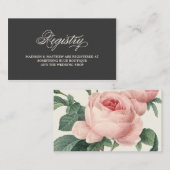 Botanical Glamour | Register-Kaart Informatiekaartje (Voorkant / Achterkant)