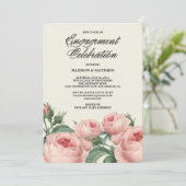 Botanical Glamour | Uitnodiging van de indienende  (Staand voorkant)