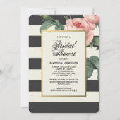 Botanical Glamour | Uitnodiging voor bruidsdouche (Voorkant)