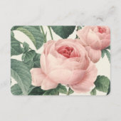 Botanical Glamour | Verhuizingskaart voor accommod Informatiekaartje (Achterkant)