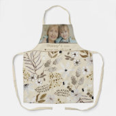 Botanical Granny's Kitchen Foto Schort (Voorkant)