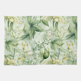 Botanical Green Foliage - New Home Gif Theedoek