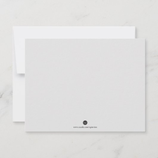 Botanical Greenery BRIDESMAID VOORSTEL kaart (Achterkant)