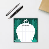 Botanical Greenhouse Sticky Notes - Miya's Notes