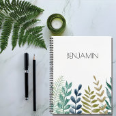 Botanical Harmony Personalized Journal Notitieboek