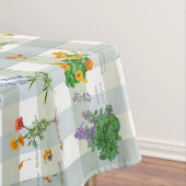 Botanical Herbal checkered Tafelkleed (Voorbeeld)
