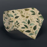 Botanical Leaf Floral Pattern Stropdas<br><div class="desc">A refreshing botanical leaf floral pattern featuring layered greenery and delicate blossoms. This nature-inspired design brings a calm organic feel with elegant botanical elements.</div>