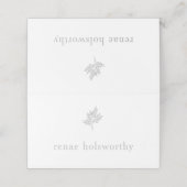 Botanical Leaf plaatskaart Plaatskaartje (Buitenkant ongevouwen)