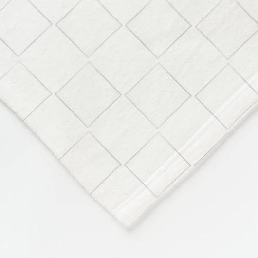 Botanical Line Art Garden Fleece Deken (Hoek)