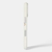 Botanical Line Art Phone Case – Minimalist Floral (Achterkant / Rechts)