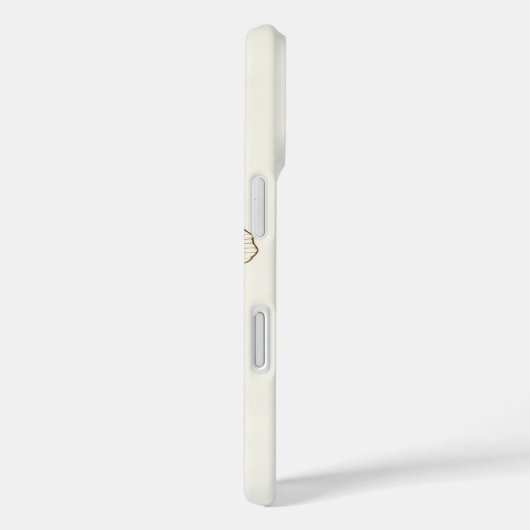 Botanical Line Art Phone Case – Minimalist Floral (Achterkant / Rechts)