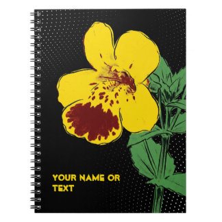 Botanical Mischief: The Magic Monkey Flower PopArt Notitieboek
