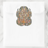 Botanical Mountain Goat Hoof Alpine Nature Sticker (Tas)