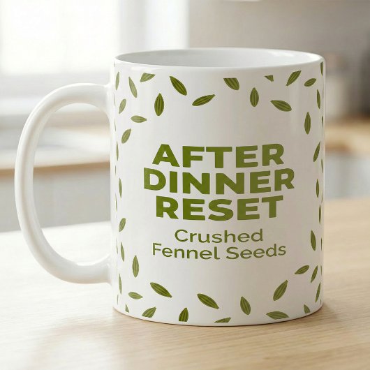 Botanical Pantry Label Fennel Recipe Koffiemok