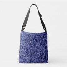 Botanical Pattern in Blue 1