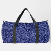 Botanical Pattern in Blue 1 Plunjezak (Achterkant)