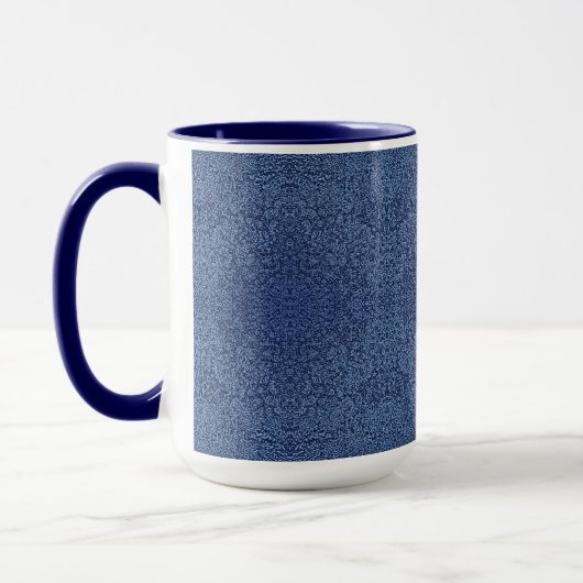 Botanical Pattern in Blue 2 Mok (Links)