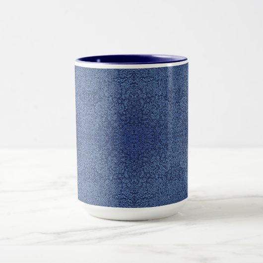 Botanical Pattern in Blue 2 Mok (Midden)