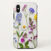 Botanical Phone Case with Wildflowers | iPhone  (Achterkant)