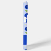 Botanical Plums Collection Blue Case-Mate iPhone Case (Achterkant / Rechts)