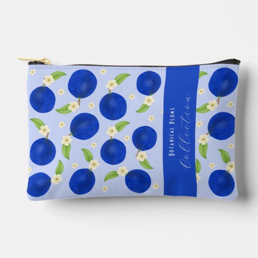 Botanical Plums Collection Blue Etui (Voorkant)
