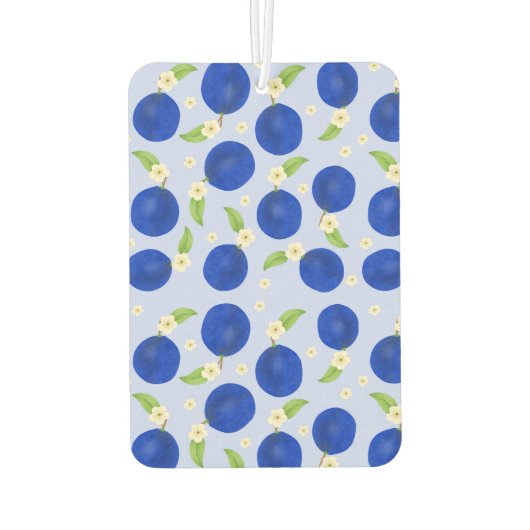 Botanical Plums Collection Blue Luchtverfrisser (Achterkant)