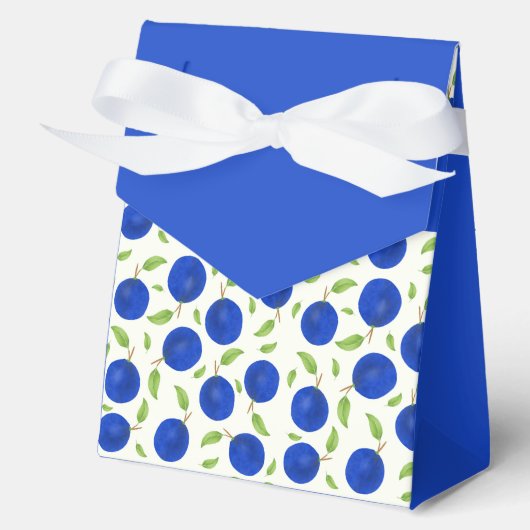 Botanical Plums Collection Ivory Bedankdoosjes (Voorkant)