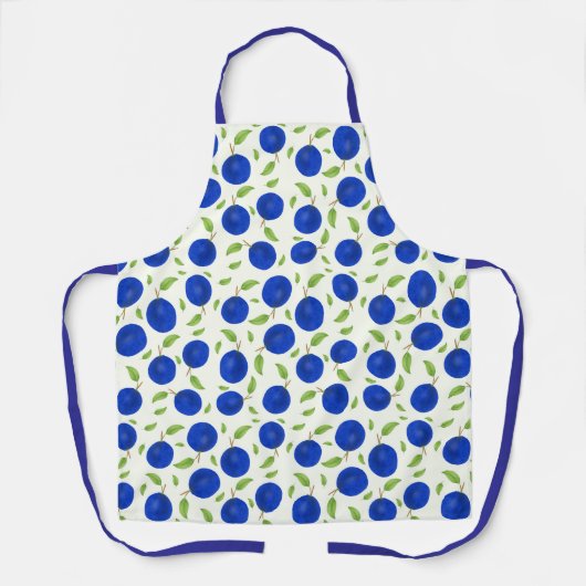 Botanical Plums Collection Ivory Schort (Voorkant)