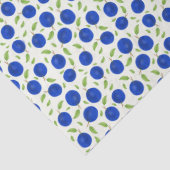 Botanical Plums Collection Ivory Tissuepapier (Detail)