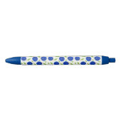Botanical Plums Collection Ivory Zwarte Inkt Pen (Voorkant)