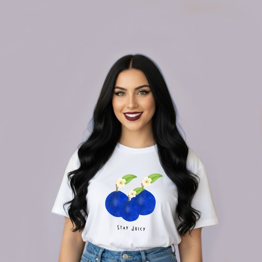 Botanical Plums Collection T-shirt