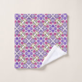 Botanical Pop - Berry Bad Handdoek (Wasdoekje)