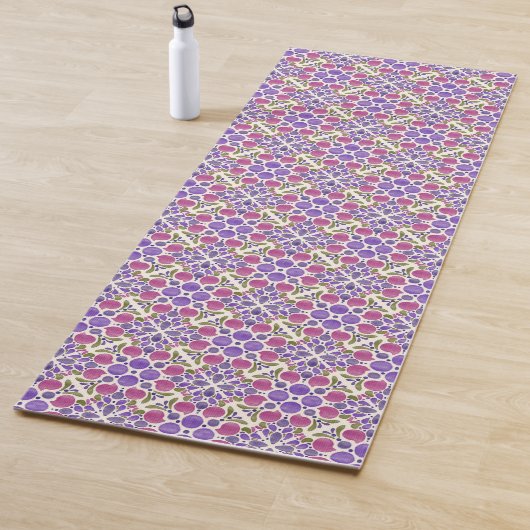 Botanical Pop - Berry Yogamat (In situ)