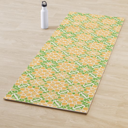 Botanical Pop-Citrus Yogamat (In situ)