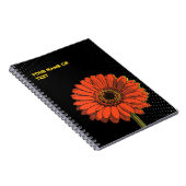 Botanical Pop Explosion: The Neon Barberton Daisy Notitieboek (Rechterzijde)