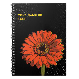 Botanical Pop Explosion: The Neon Barberton Daisy Notitieboek