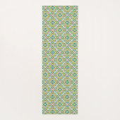 Botanical Pop - Olive Yogamat (Achterkant)