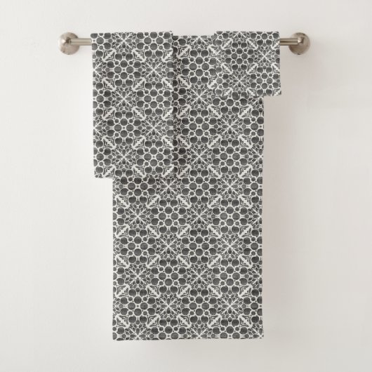 Botanical Pop-Sumi Bad Handdoek (Insitu)
