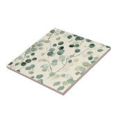 Botanical Pressed Leaves Pattern – Fern Print (2) Tegeltje (Zijkant)