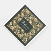 Botanical Sage Napkins Lux Pastel Dining Accent Servet (Hoek)