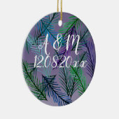 Botanical Save the date Ornament (Rechts)