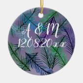 Botanical Save the date Ornament (Voorkant)