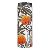 Botanical seamless tropical pattern with bright pl thermosbeker (Achterkant)