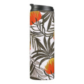 Botanical seamless tropical pattern with bright pl thermosbeker (Geroteerd rechts)