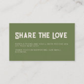 Botanical Share the Love Reference Kaart (Voorkant)