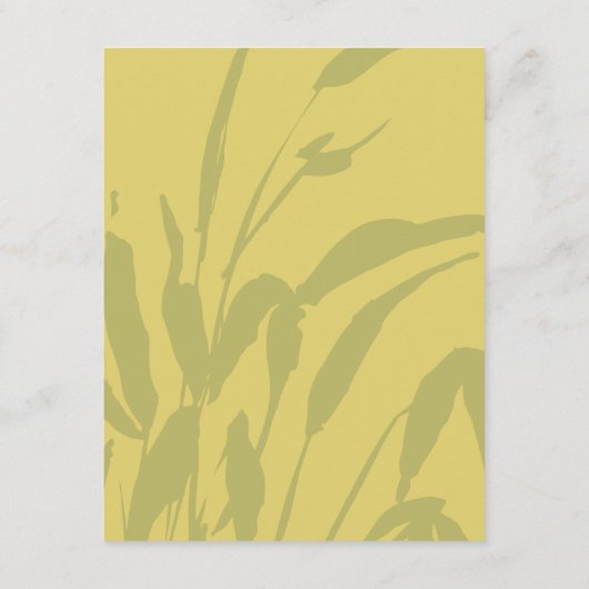 Botanical Sketch Citrus Wedding Enclosure Card Informatiekaartje (Achterkant)