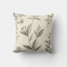 Botanical Sketch Pillow Hoesje Kussen