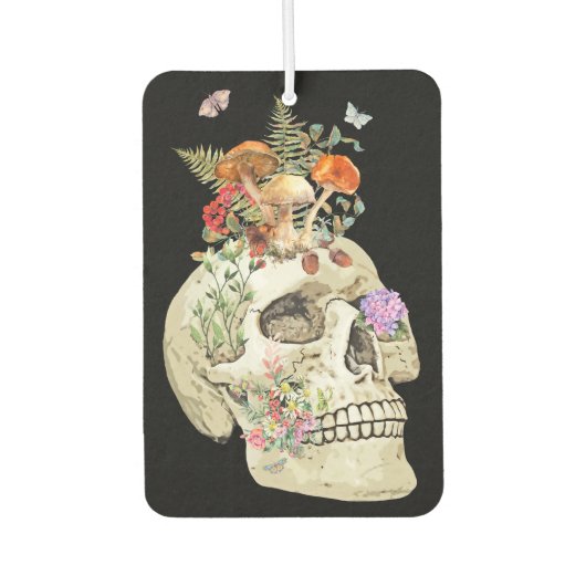Botanical Skull Luchtverfrisser (Voorkant)